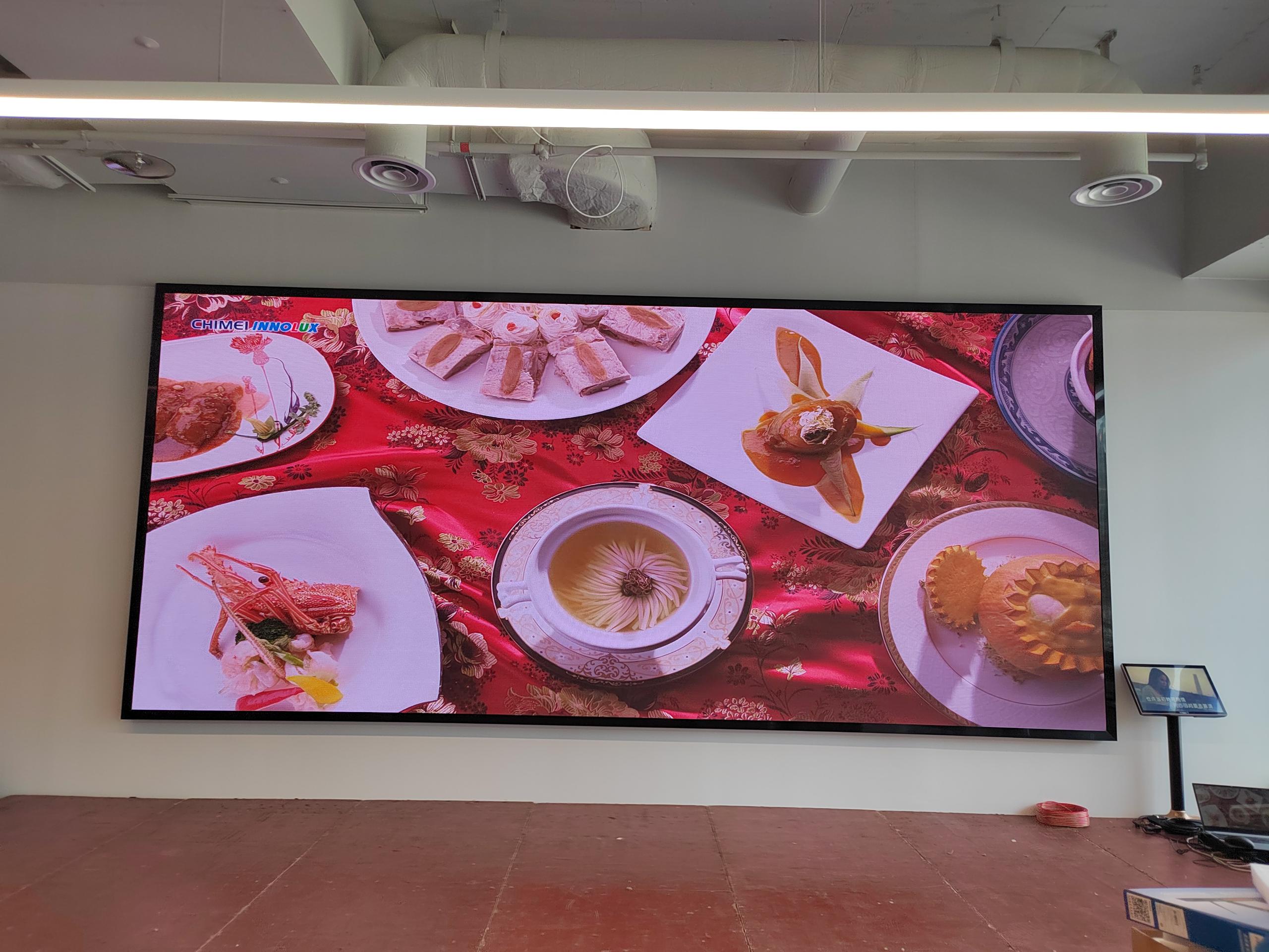 深圳南山展會展廳LED顯示屏P2.5高清顯示！